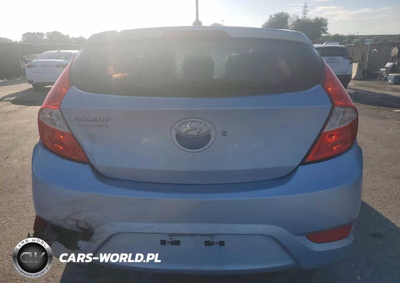 2013 Hyundai Accent Gs VIN:KMHCT5AE2DU106777 - 6