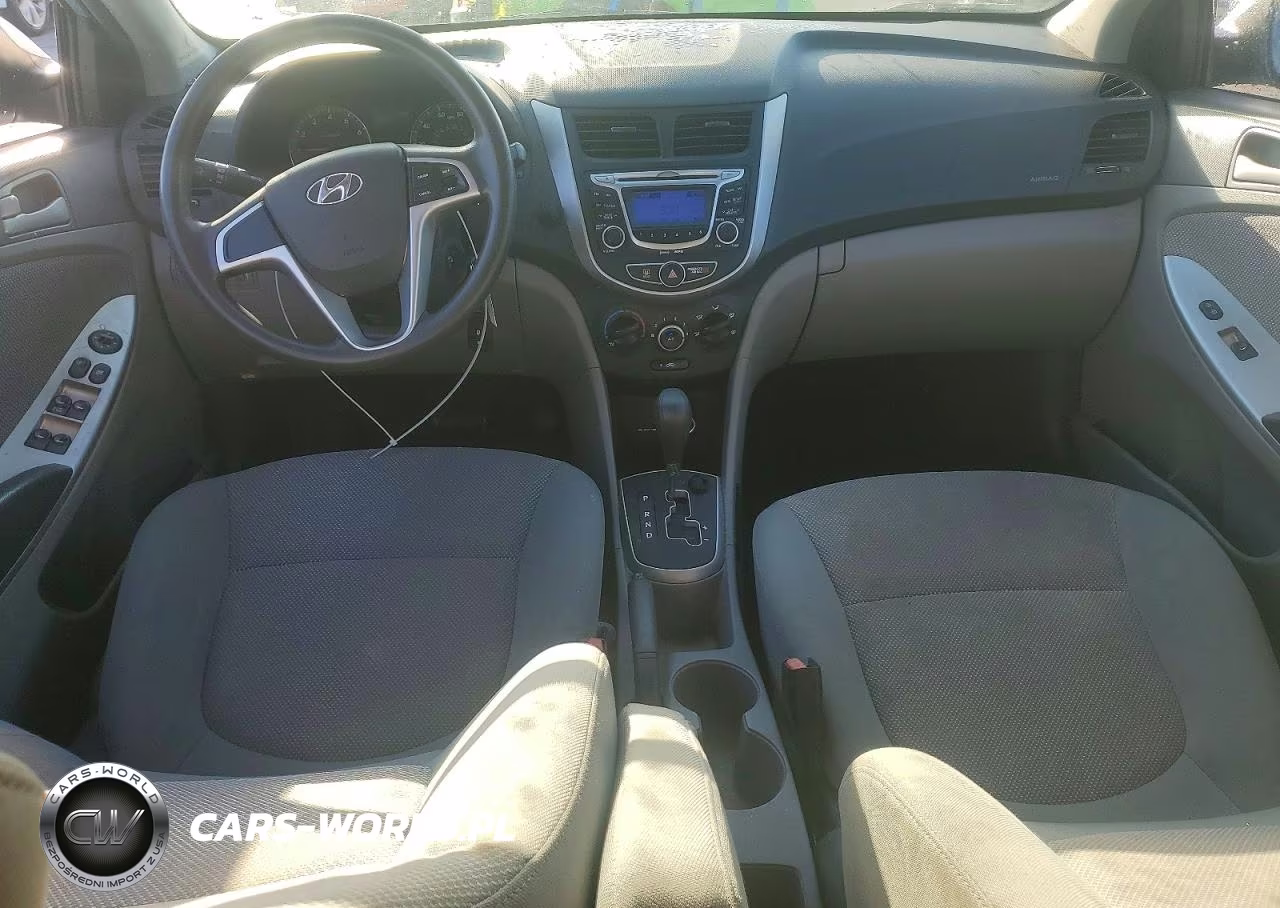 2013 Hyundai Accent Gs VIN:KMHCT5AE2DU106777 - 8