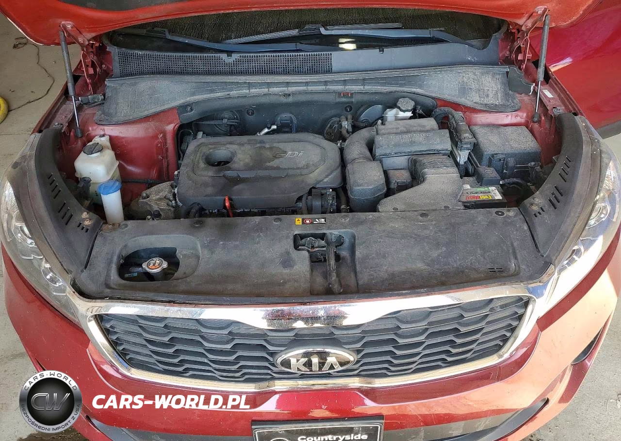 2019 Kia Sorento Lx VIN:5XYPGDA33KG528722 - 12