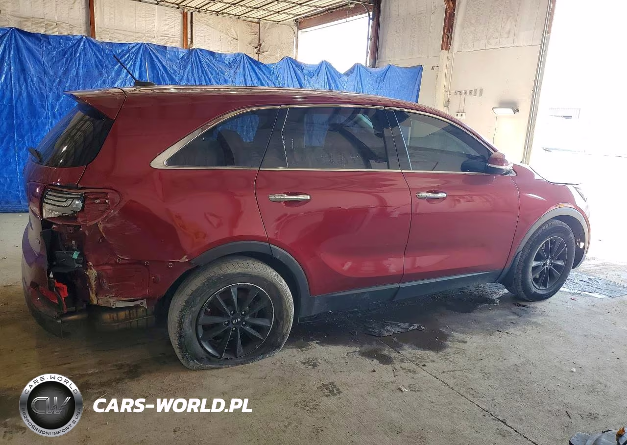 2019 Kia Sorento Lx VIN:5XYPGDA33KG528722 - 3