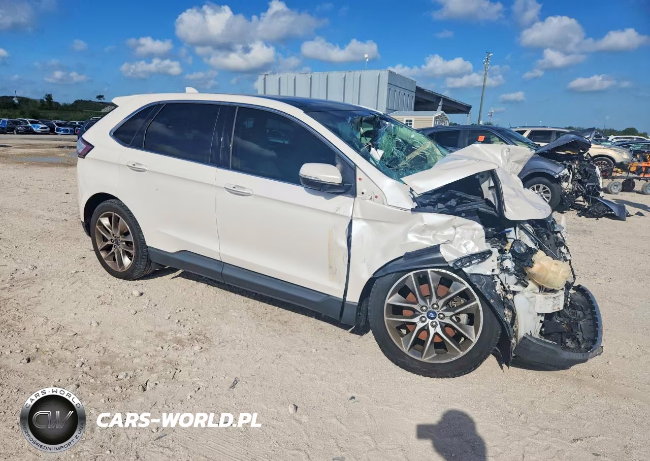 2015 Ford Edge Titanium VIN:2FMPK3K85FBB25222 - 4