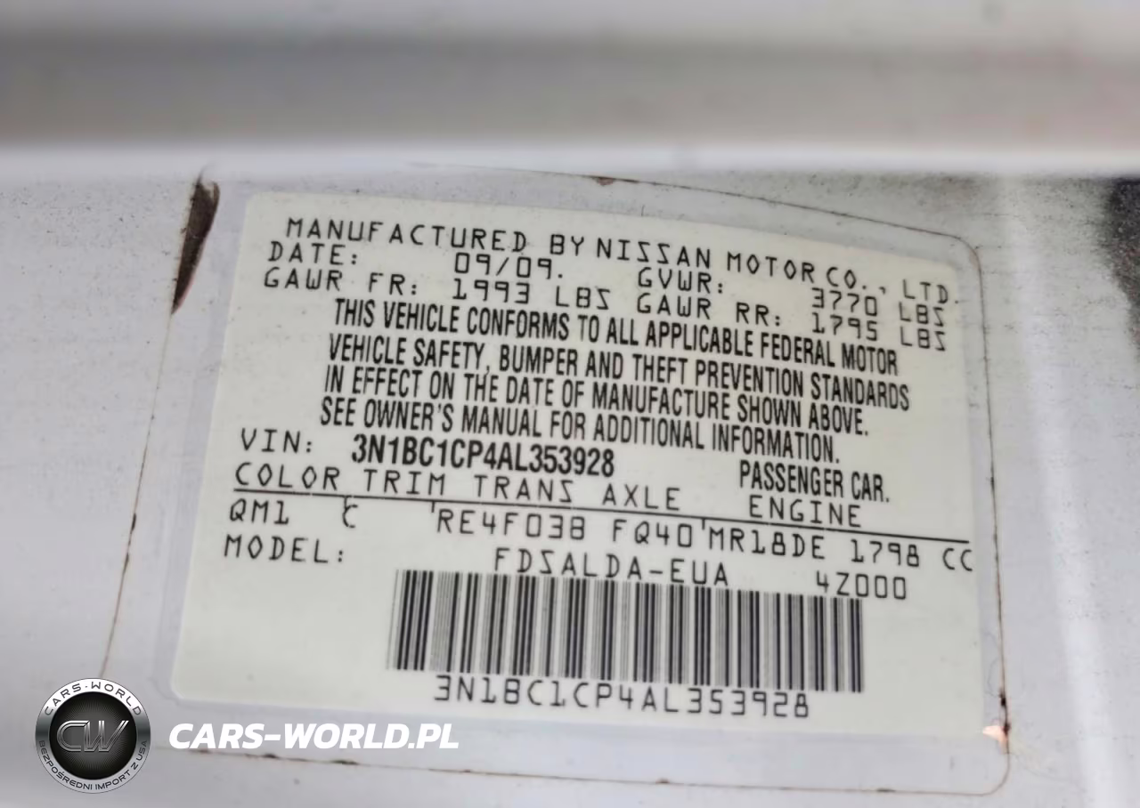 2010 Nissan Versa S VIN:3N1BC1CP4AL353928 - 12