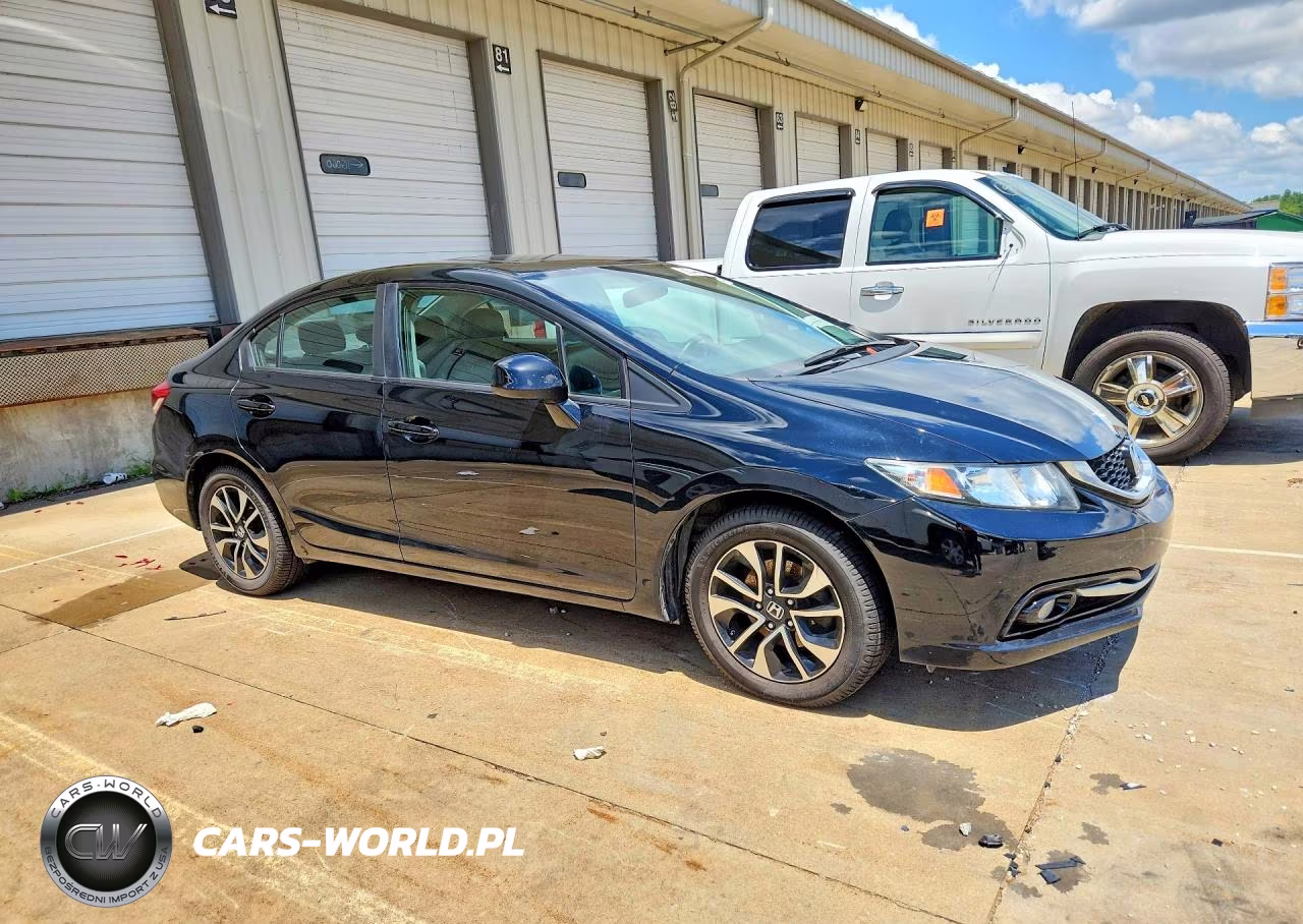 2013 Honda Civic Exl VIN:19XFB2F94DE070605 - 4