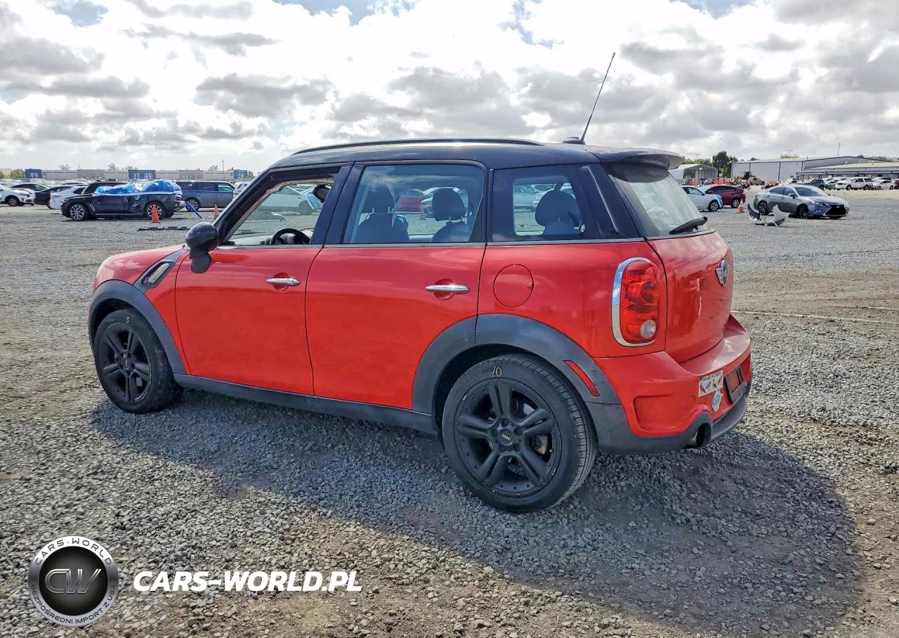 2012 Mini Cooper S Countryman VIN:WMWZC3C50CWL85629 - 2
