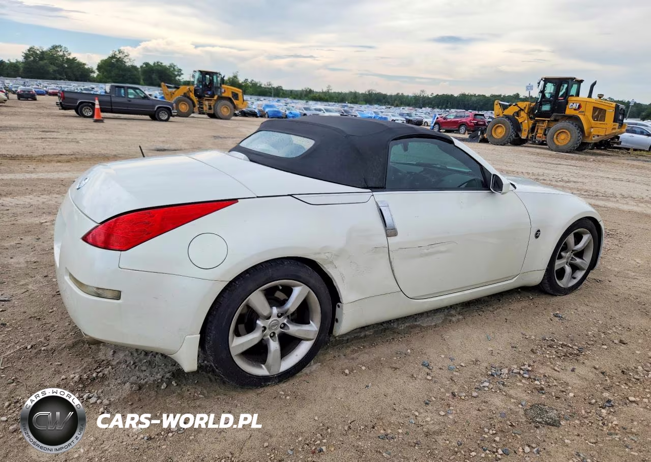 2008 Nissan 350Z Roadster VIN:JN1BZ36A48M850639 - 3