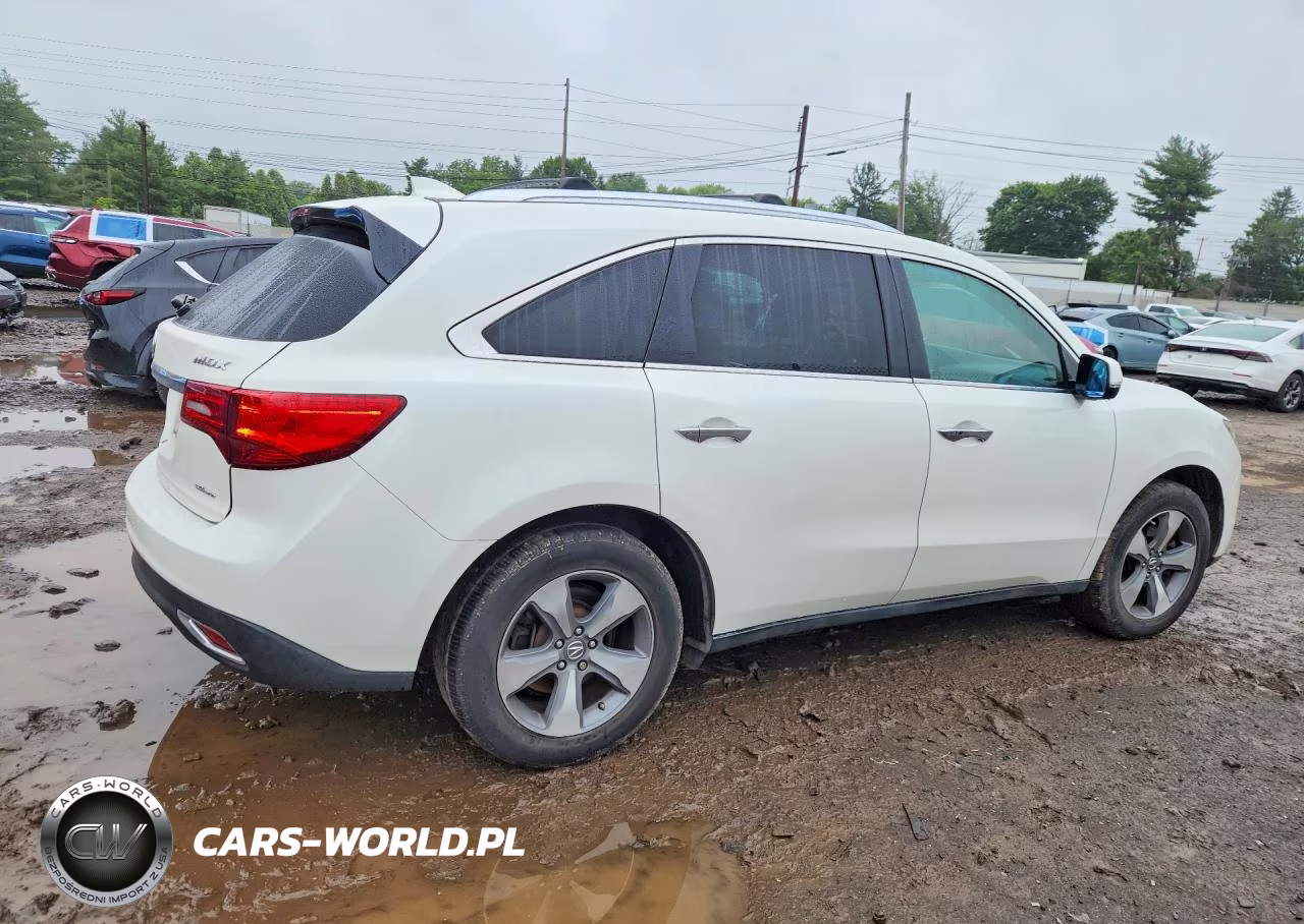 2015 Acura Mdx VIN:5FRYD4H25FB002744 - 3