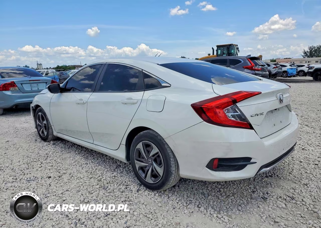 2019 Honda Civic Lx VIN:19XFC2F69KE042766 - 2