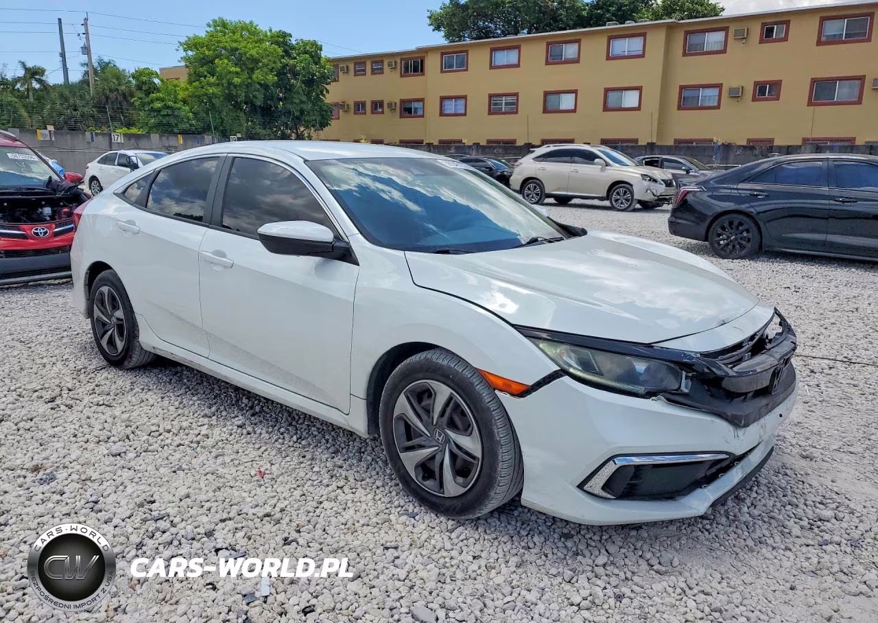 2019 Honda Civic Lx VIN:19XFC2F69KE042766 - 4