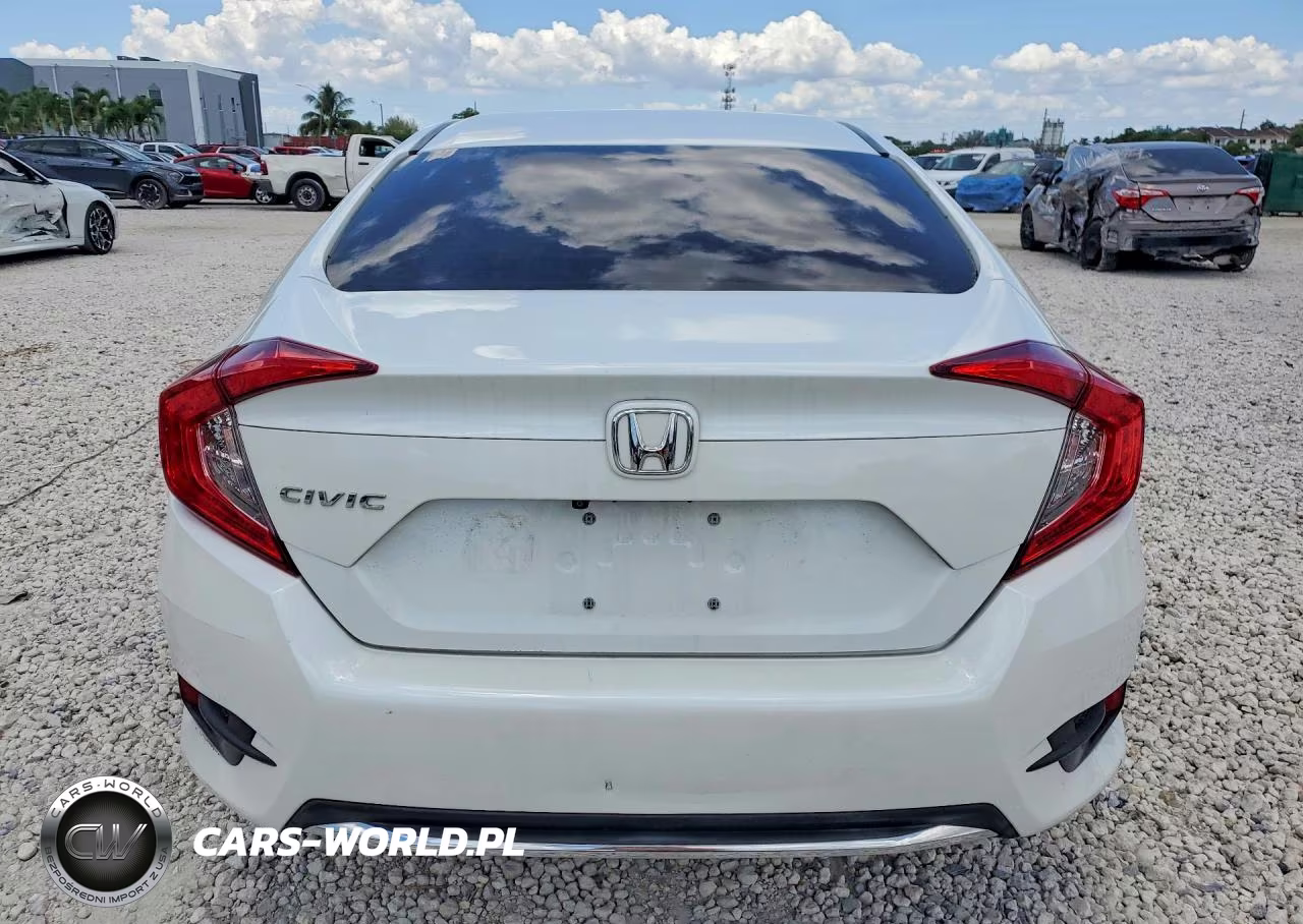 2019 Honda Civic Lx VIN:19XFC2F69KE042766 - 6