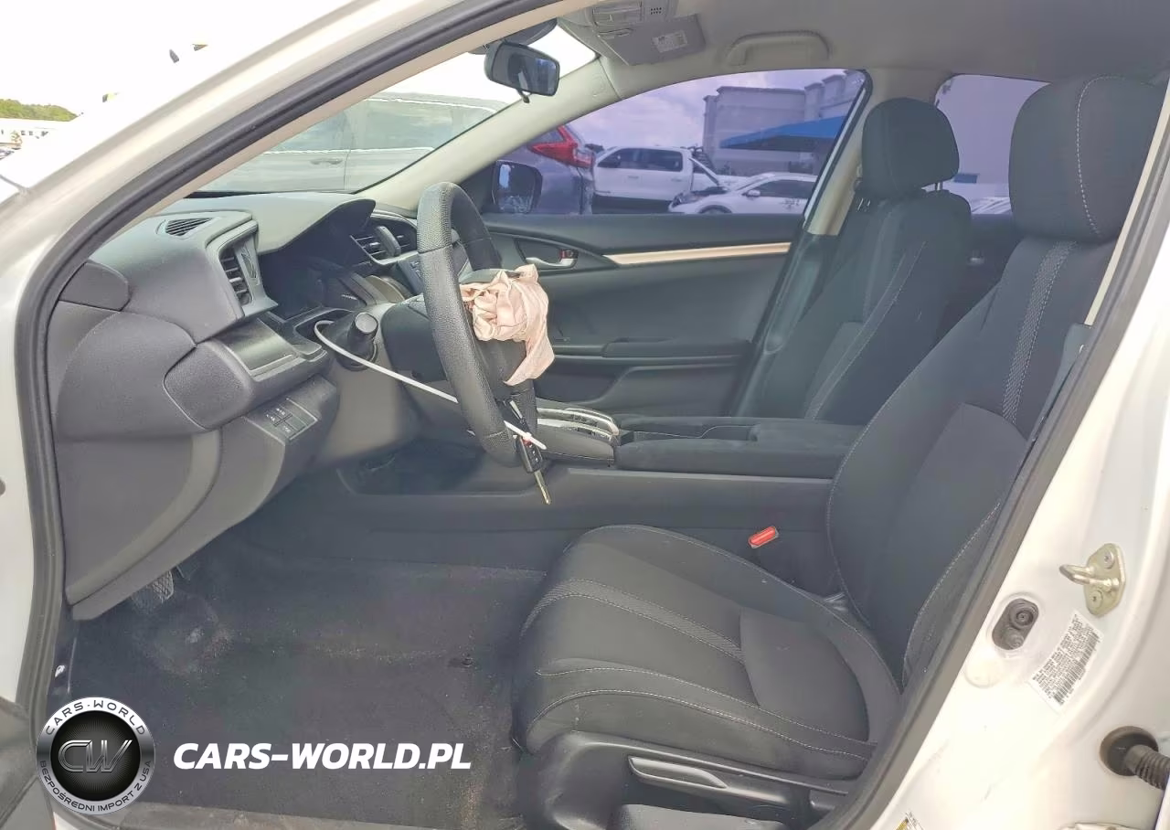 2019 Honda Civic Lx VIN:19XFC2F69KE042766 - 7