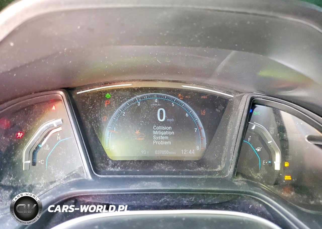 2019 Honda Civic Lx VIN:19XFC2F69KE042766 - 9