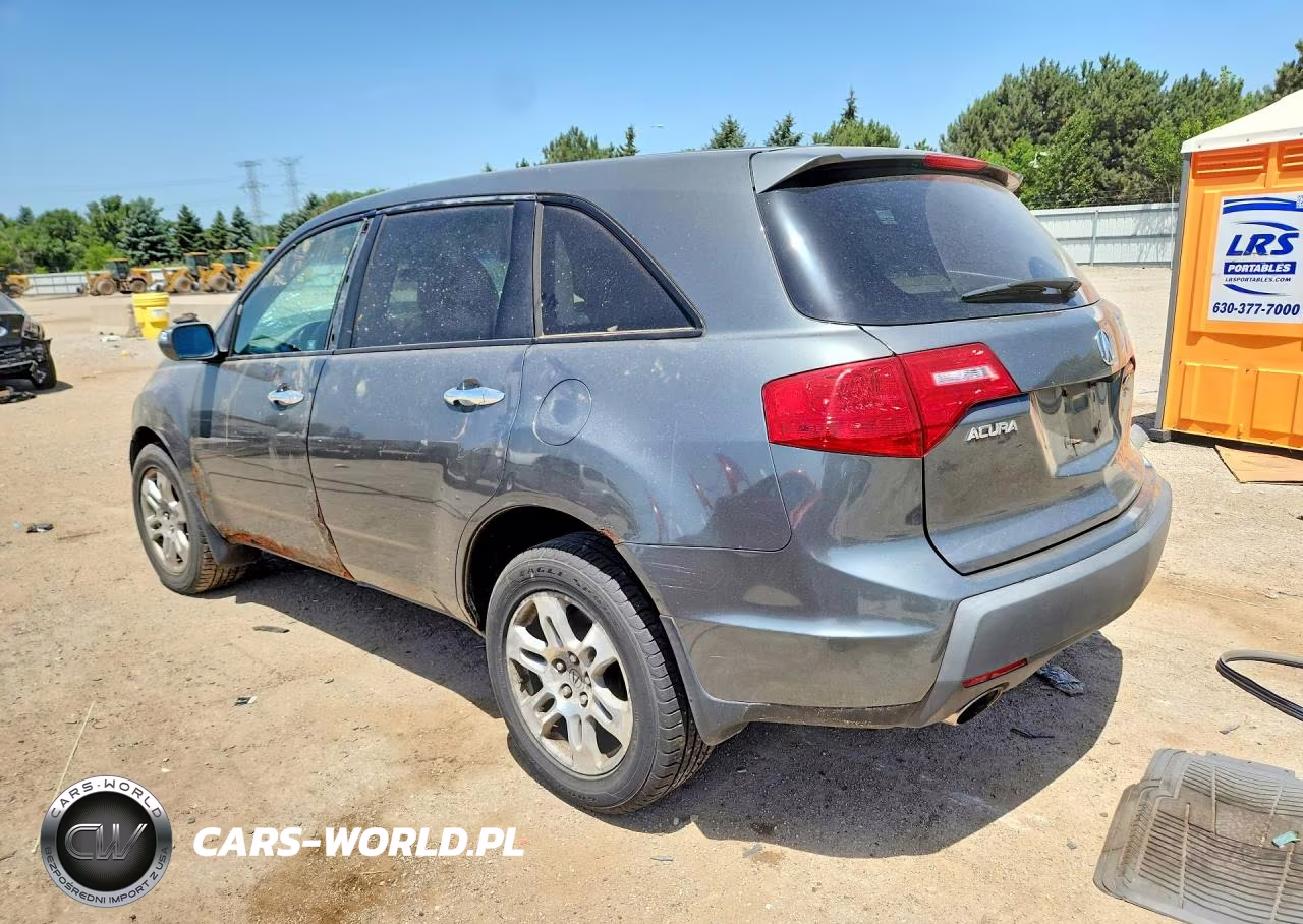 2007 Acura Mdx Technology VIN:2HNYD28337H509534 - 2
