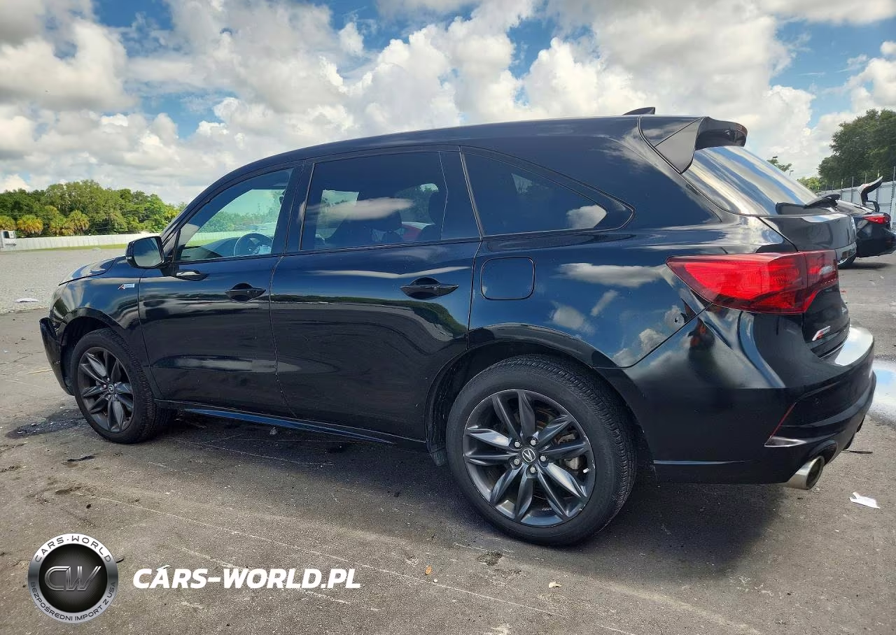 2020 Acura Mdx A-Spec VIN:5J8YD4H08LL017135 - 2