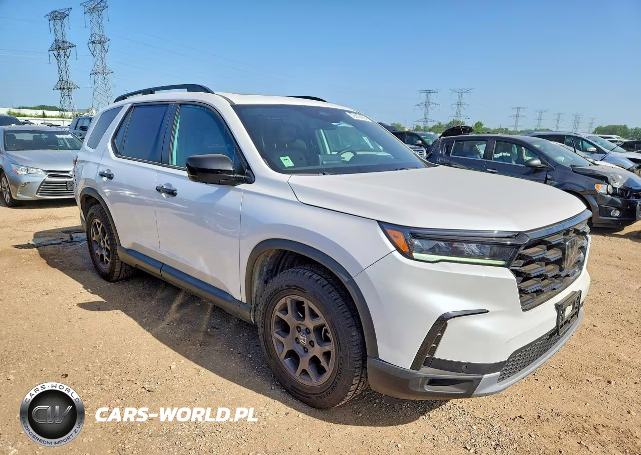 2025 Honda Pilot Trailsport VIN:5FNYG1H69SB120297 - 4