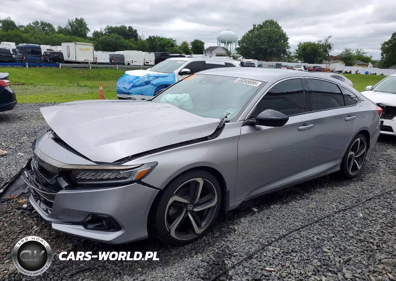 2022 Honda Accord Sport VIN:1HGCV1F39NA002371 - 1