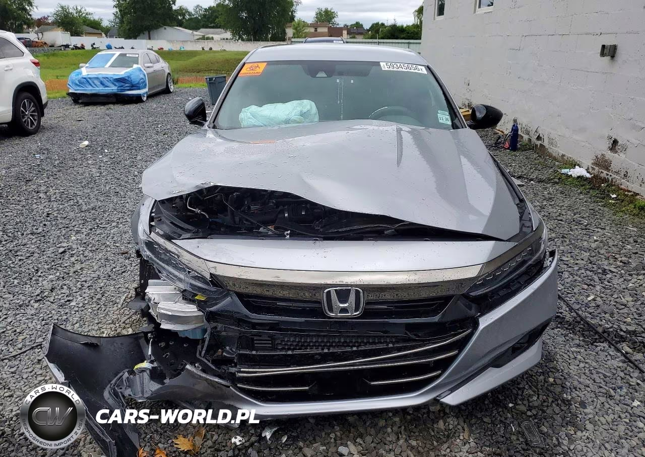2022 Honda Accord Sport VIN:1HGCV1F39NA002371 - 5