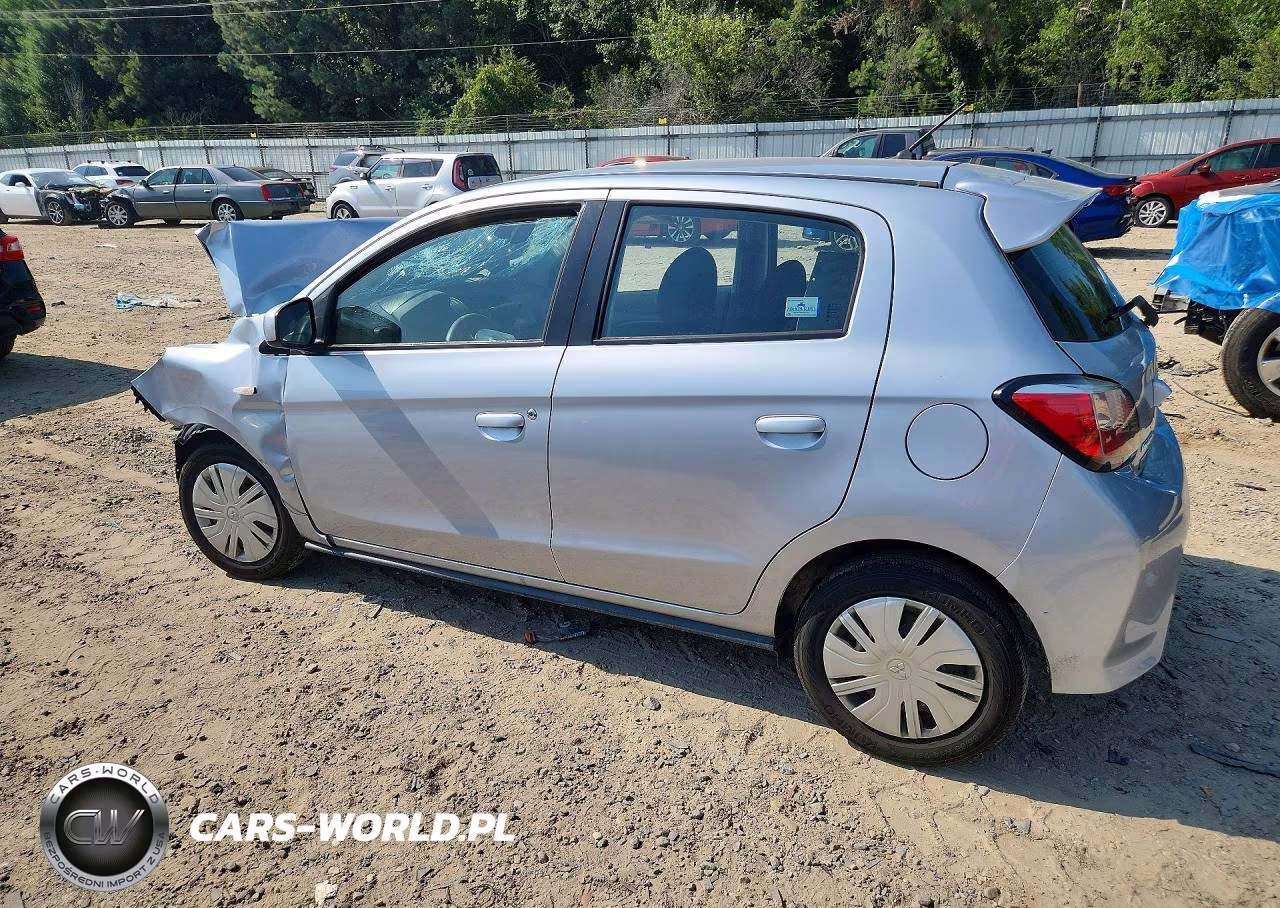 2021 Mitsubishi Mirage Es VIN:ML32AUHJXMH002889 - 2