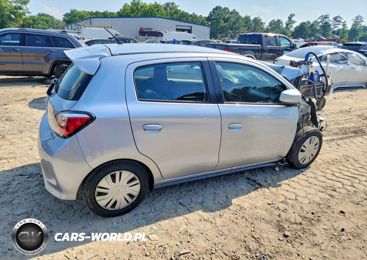 2021 Mitsubishi Mirage Es VIN:ML32AUHJXMH002889 - 3