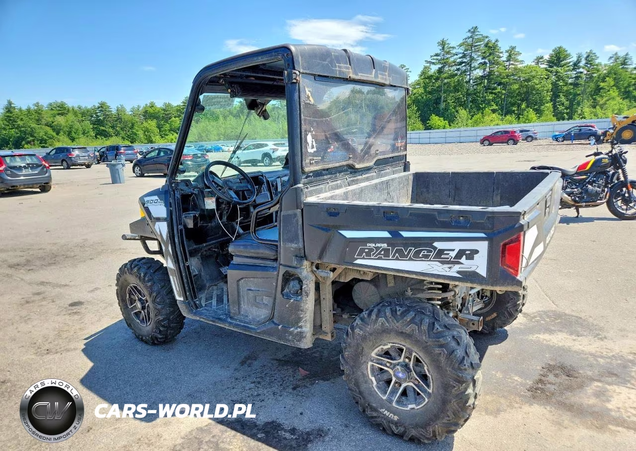 2015 Polaris Ranger 900 Utility Vehicle VIN:3NSRTE87XFG499485 - 3