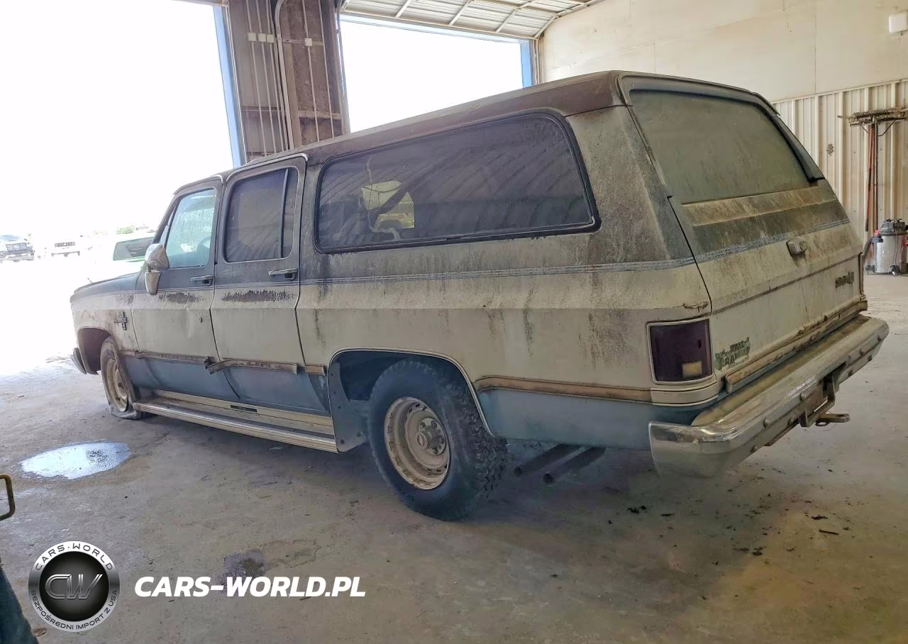1984 Chevrolet Suburban C10 VIN:1G8EC16L4EF128132 - 2
