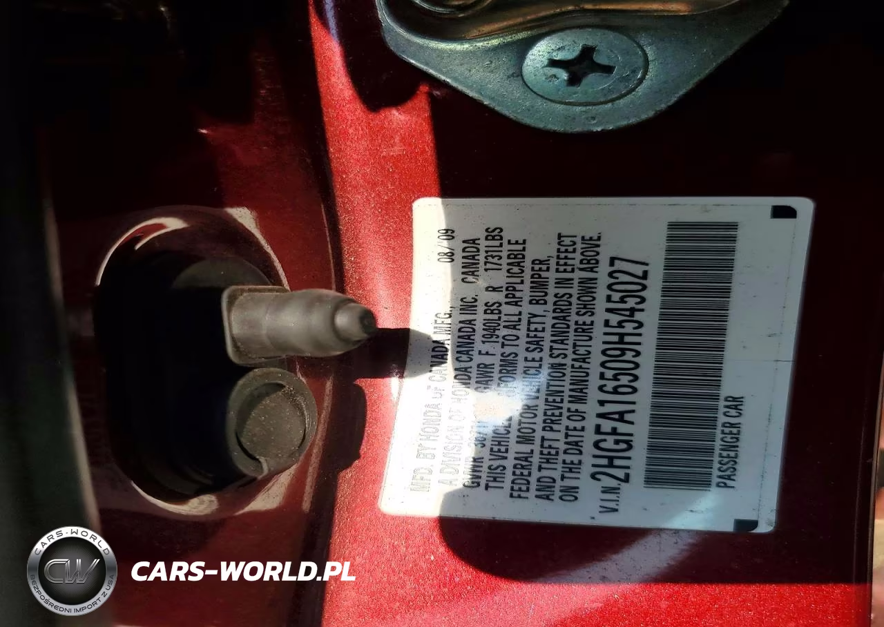 2009 Honda Civic Lx VIN:2HGFA16509H545027 - 12