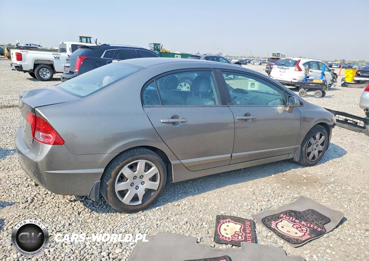2008 Honda Civic Lx VIN:1HGFA16578L102584 - 3