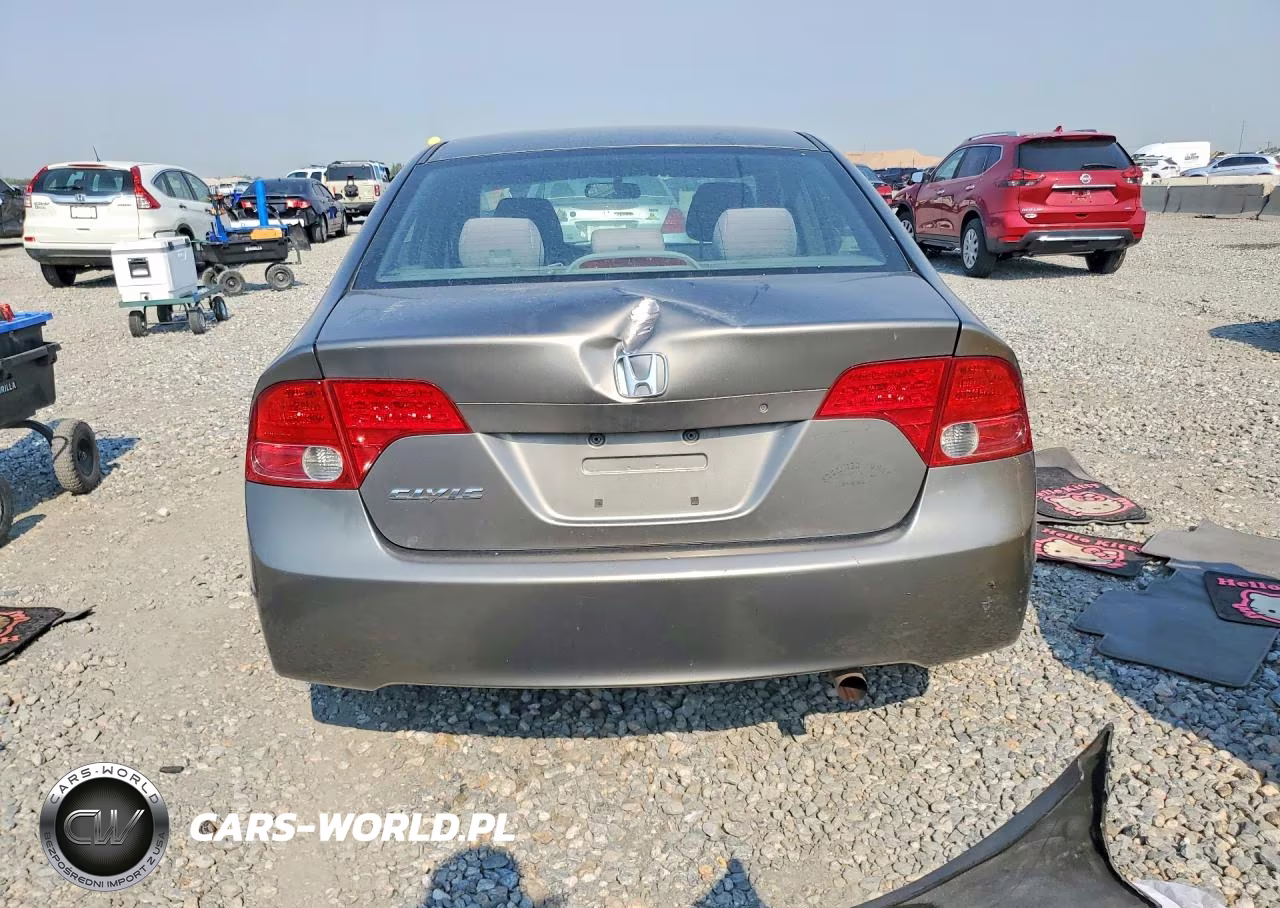 2008 Honda Civic Lx VIN:1HGFA16578L102584 - 6