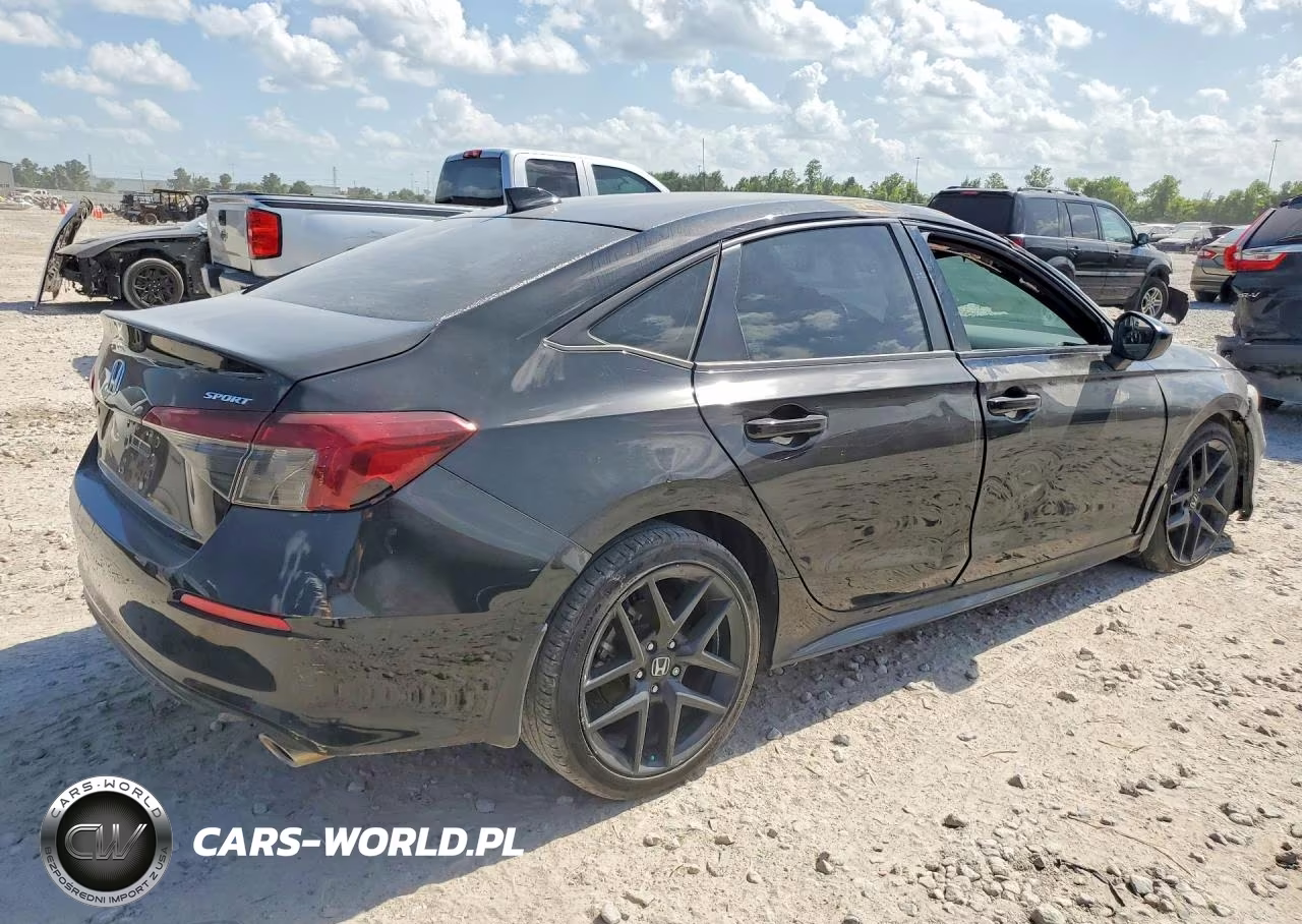 2025 Honda Civic Sport VIN:2HGFE2F51SH572351 - 3