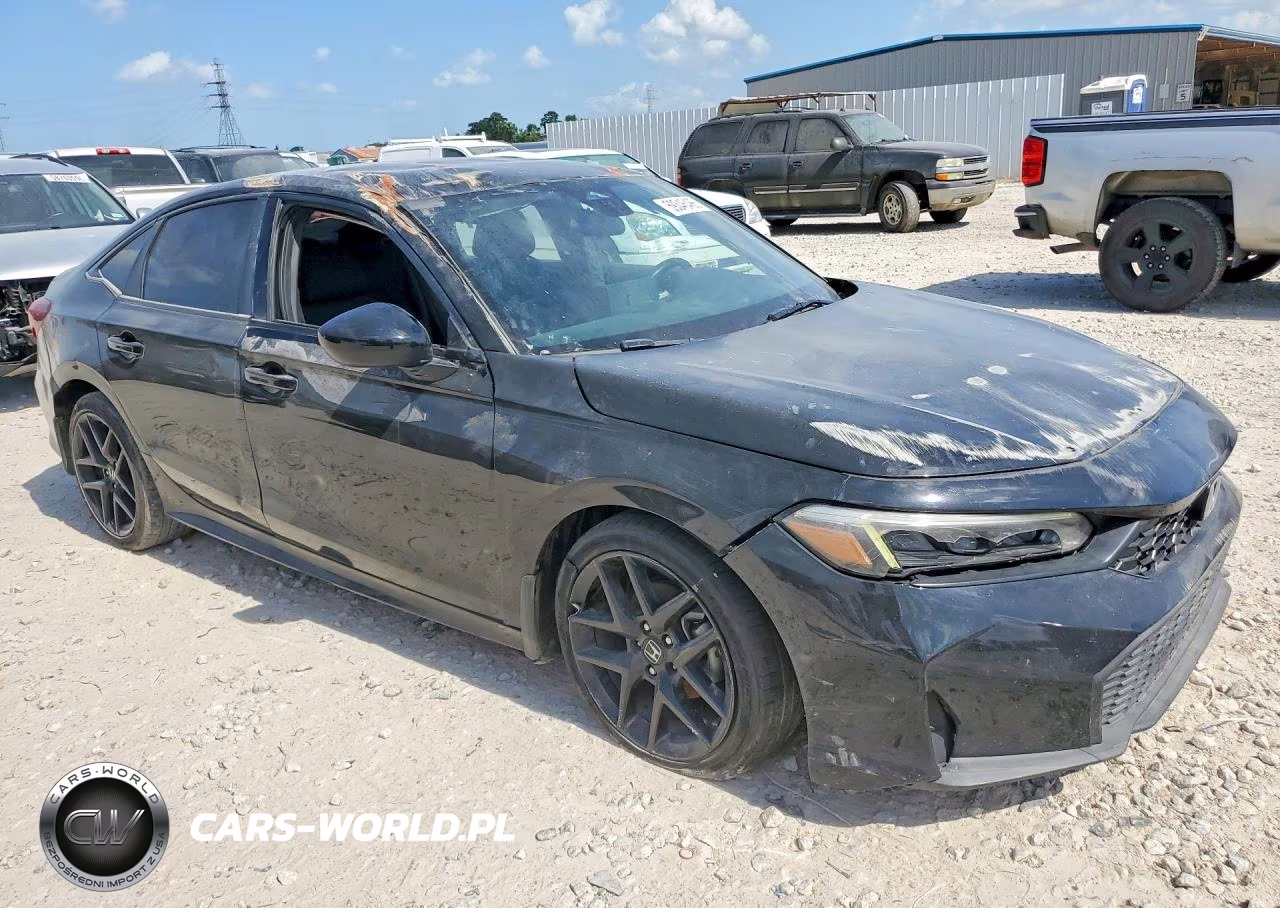 2025 Honda Civic Sport VIN:2HGFE2F51SH572351 - 4