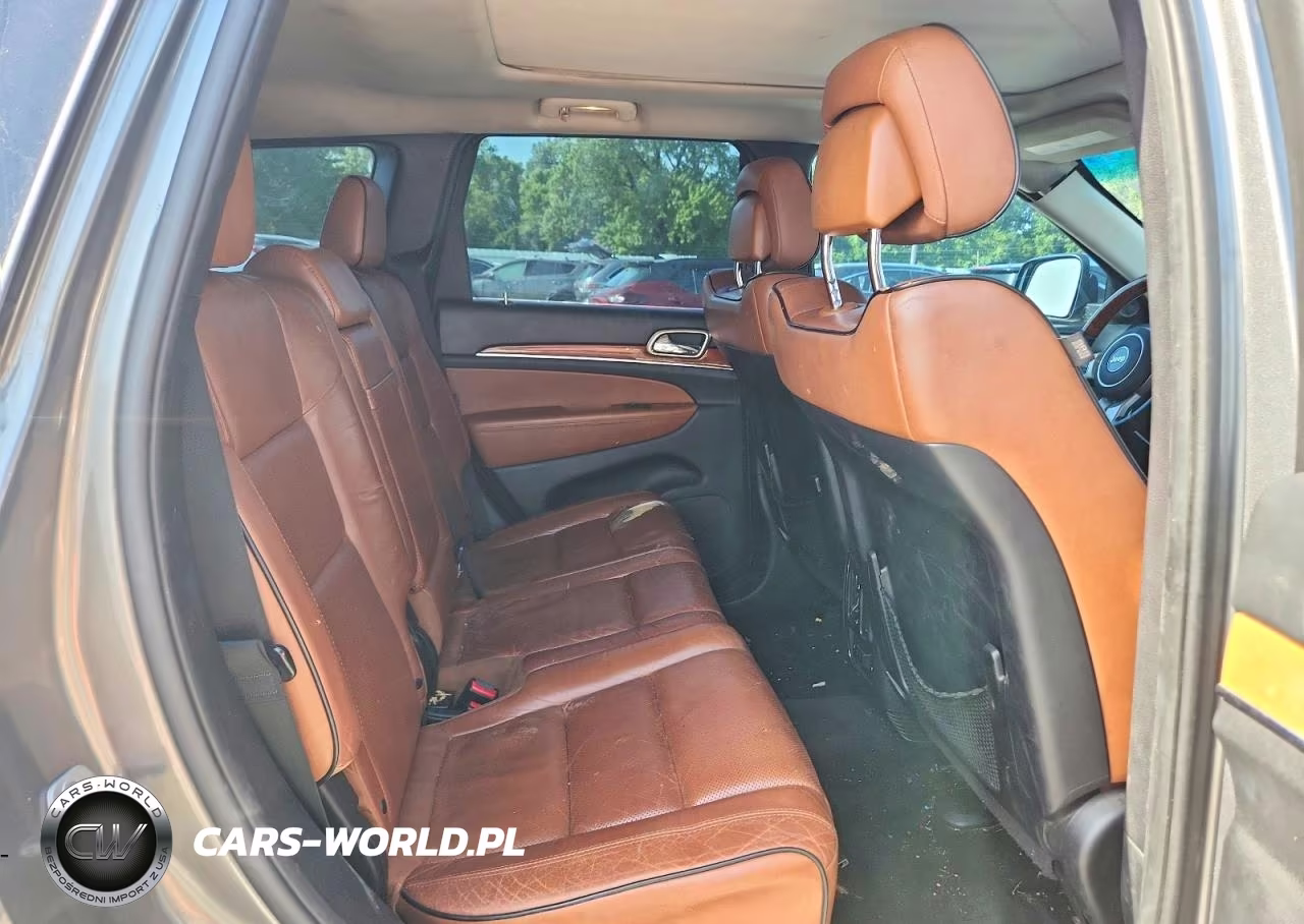 2013 Jeep Grand Cherokee Overland VIN:1C4RJECG7DC533672 - 10