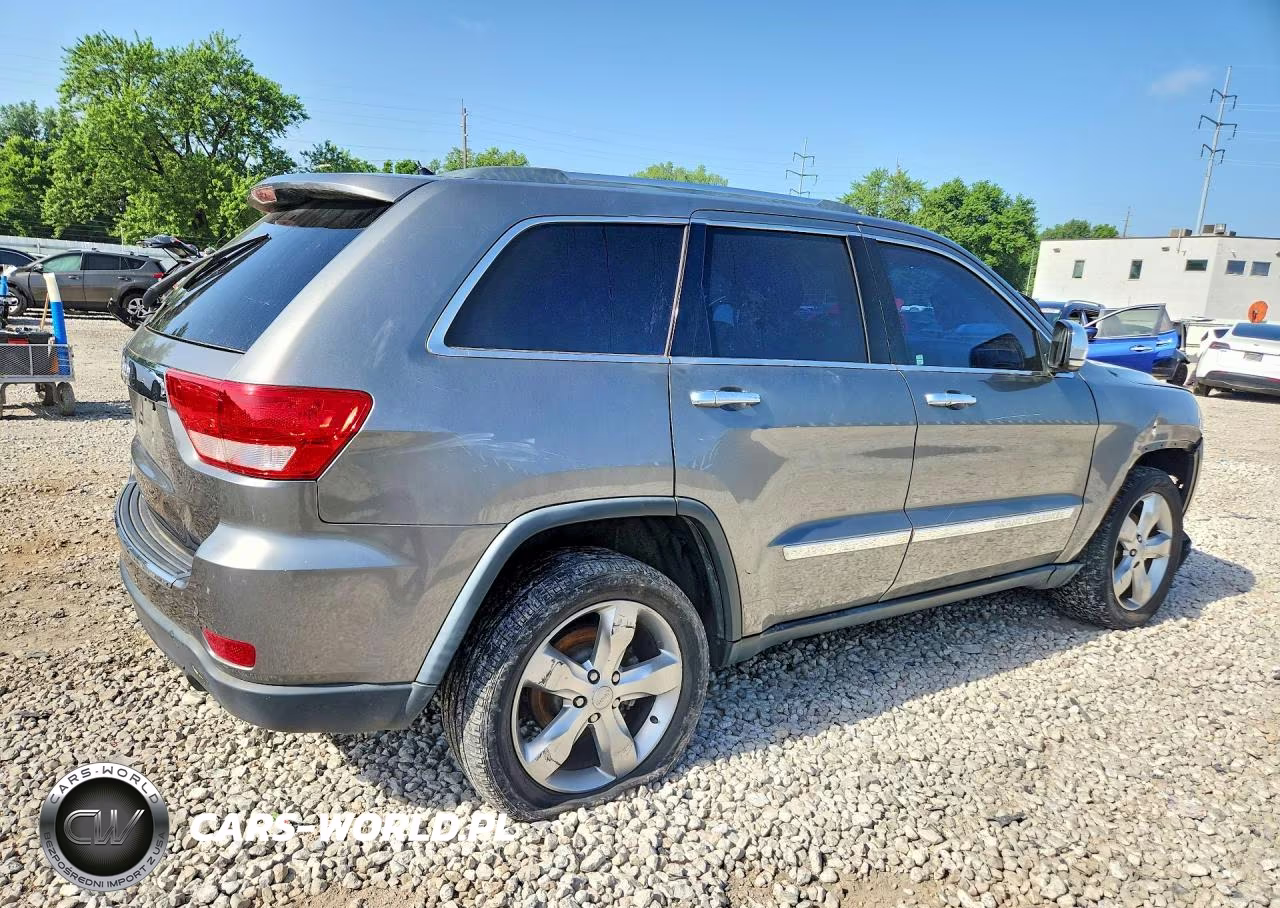 2013 Jeep Grand Cherokee Overland VIN:1C4RJECG7DC533672 - 3