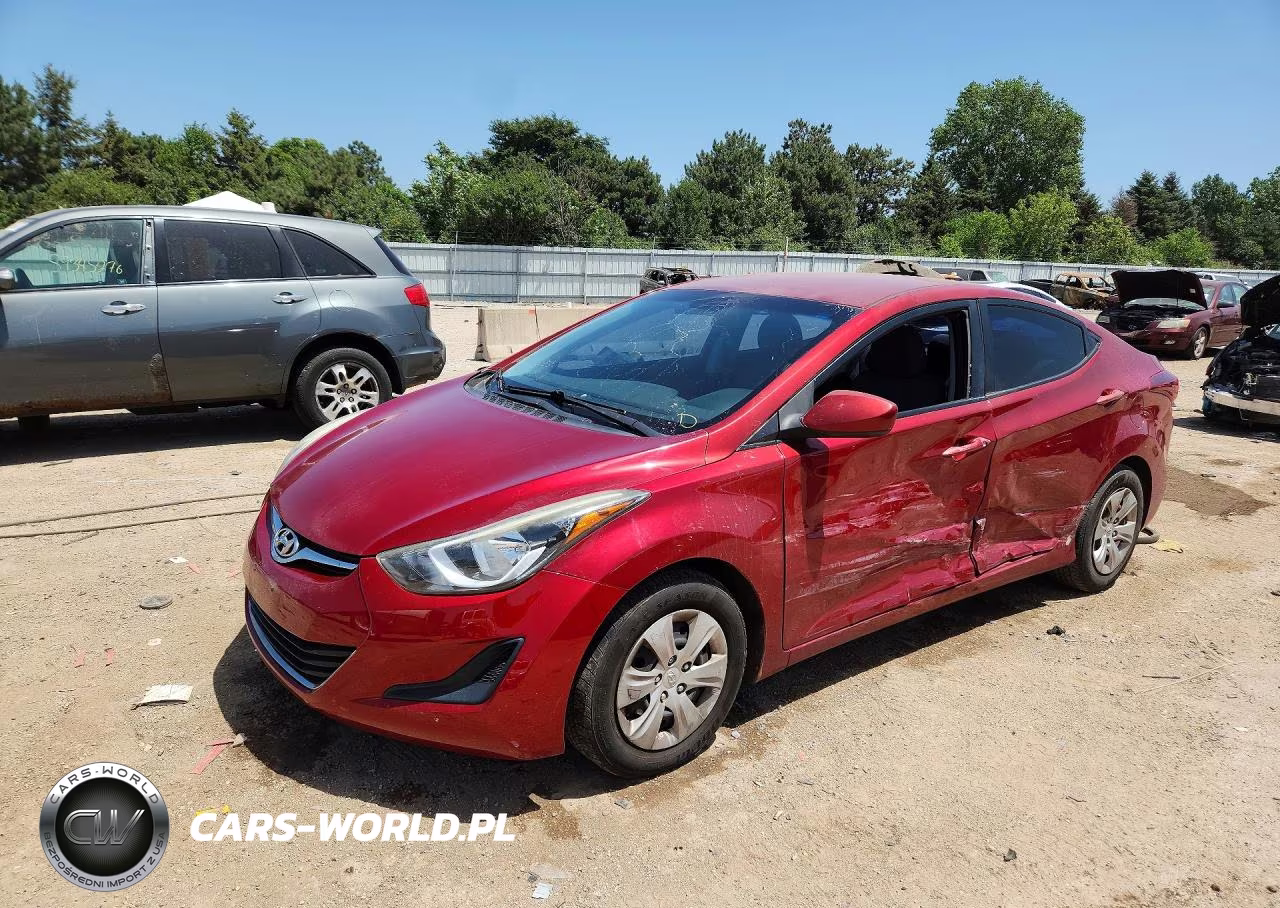 2016 Hyundai Elantra Se – zdjęcie 1 z 12