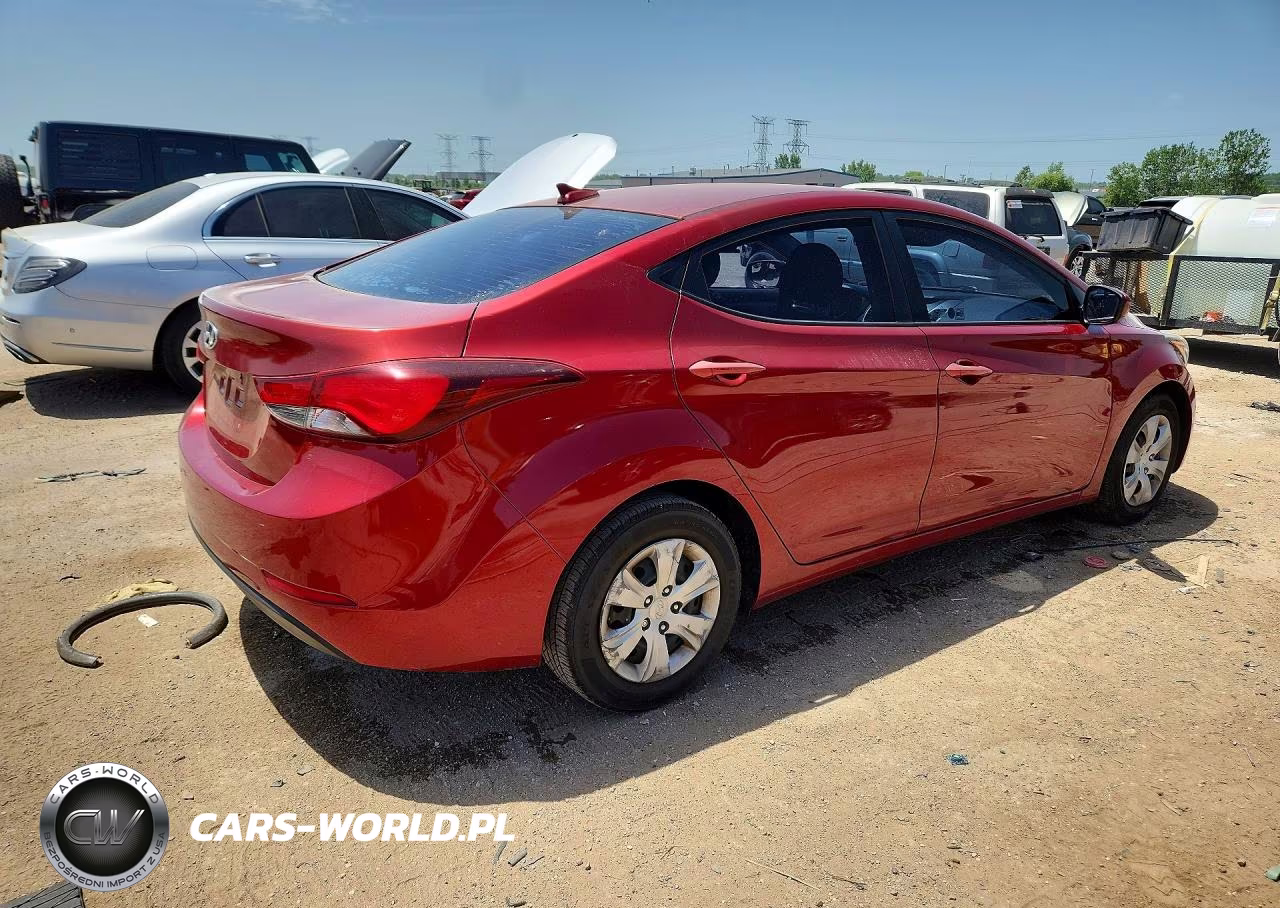 2016 Hyundai Elantra Se VIN:5NPDH4AE3GH757936 - 3
