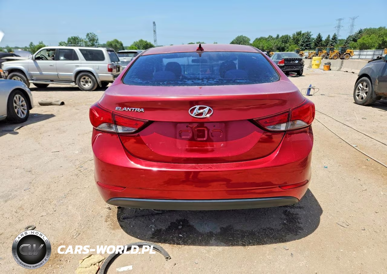 2016 Hyundai Elantra Se VIN:5NPDH4AE3GH757936 - 6