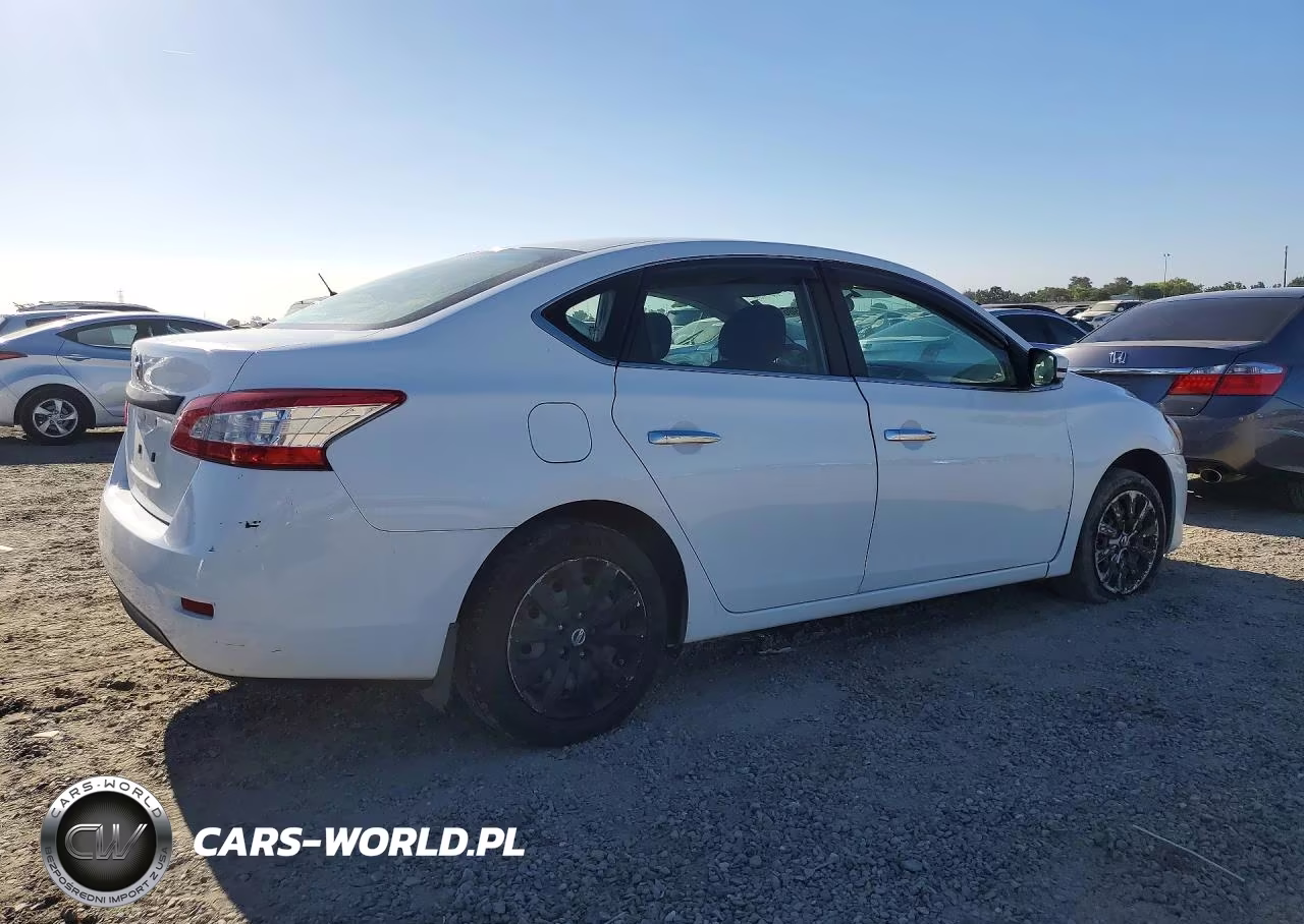 2015 Nissan Sentra S VIN:3N1AB7AP2FY242230 - 3