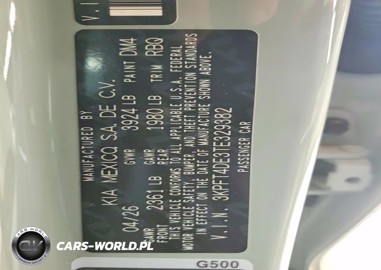 2026 Kia K4 Lxs VIN:3KPFT4DE3TE329382 - 12