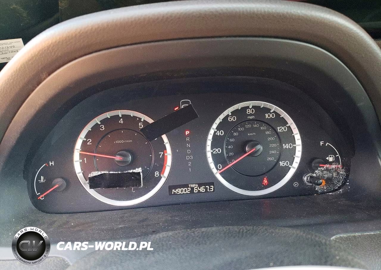 2010 Honda Accord Lxp VIN:1HGCP2F44AA021249 - 9