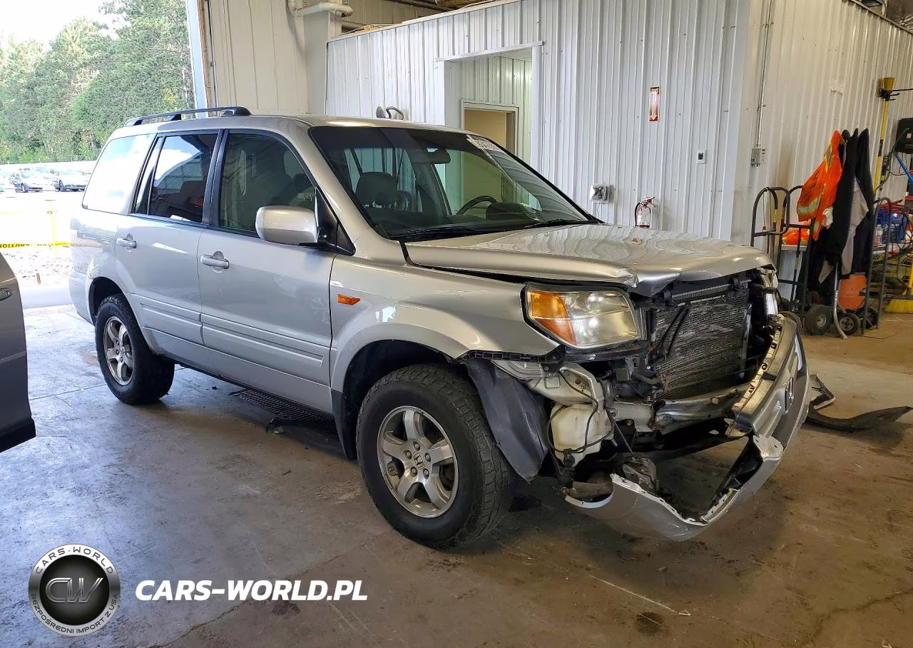 2006 Honda Pilot Ex VIN:2HKYF18486H523101 - 4