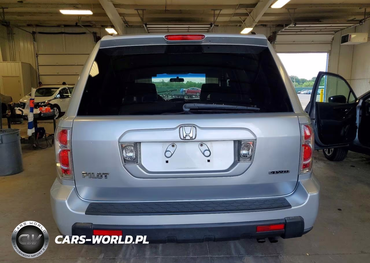 2006 Honda Pilot Ex VIN:2HKYF18486H523101 - 6