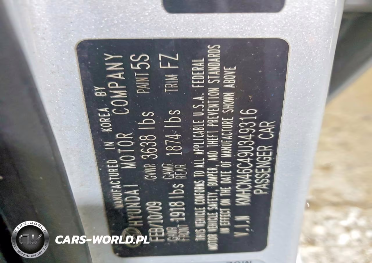 2009 Hyundai Accent Gls VIN:KMHCN46C49U349316 - 12