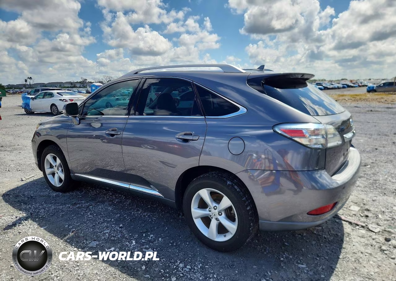 2012 Lexus Rx 350 VIN:2T2ZK1BA5CC066109 - 2