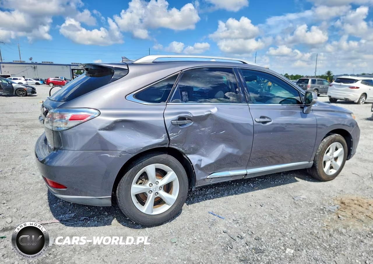 2012 Lexus Rx 350 VIN:2T2ZK1BA5CC066109 - 3
