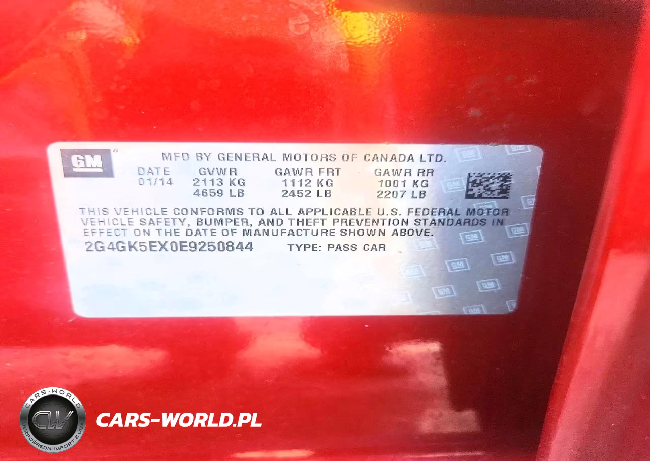 2014 Buick Regal VIN:2G4GK5EX0E9250844 - 12