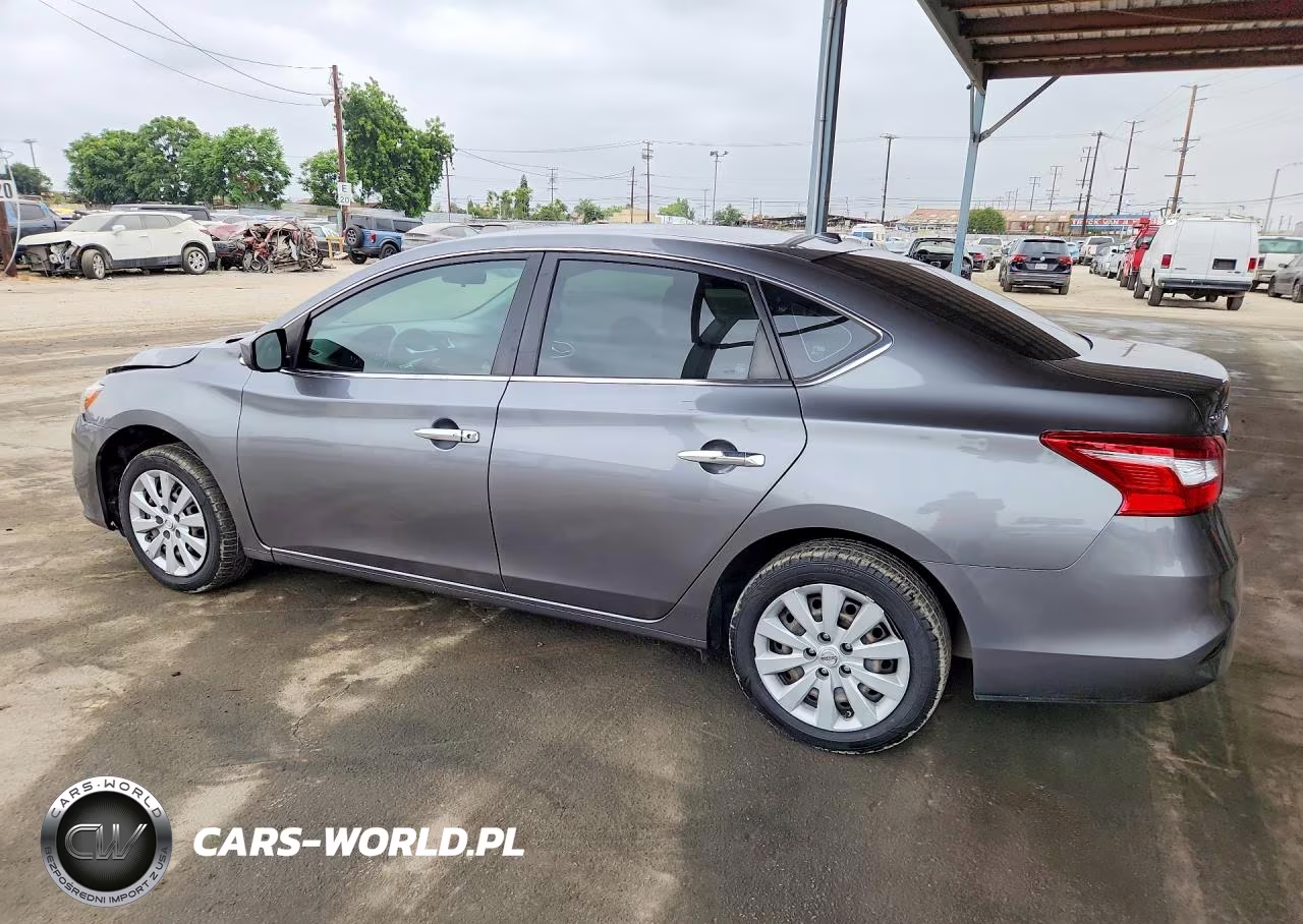 2016 Nissan Sentra Sv VIN:3N1AB7APXGY217139 - 2