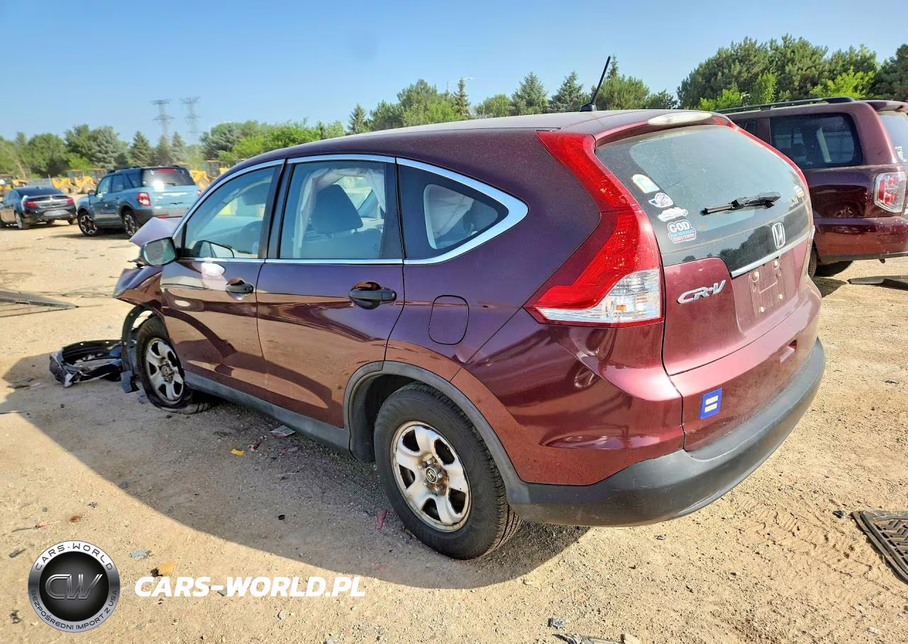 2013 Honda Cr-V Lx VIN:5J6RM4H38DL084908 - 2