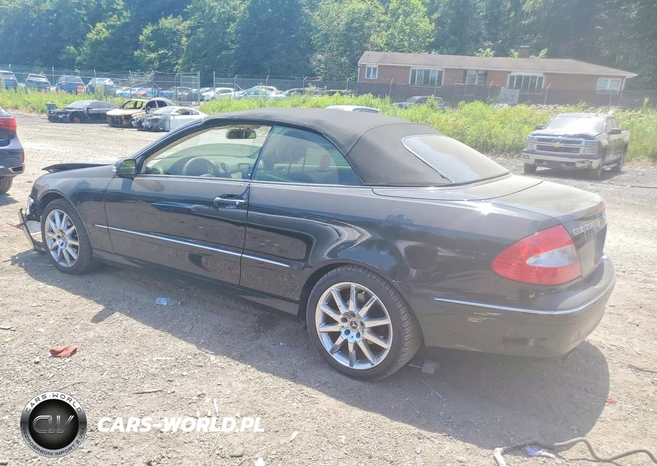 2008 Mercedes-Benz Clk 350 VIN:WDBTK56F28F251707 - 2