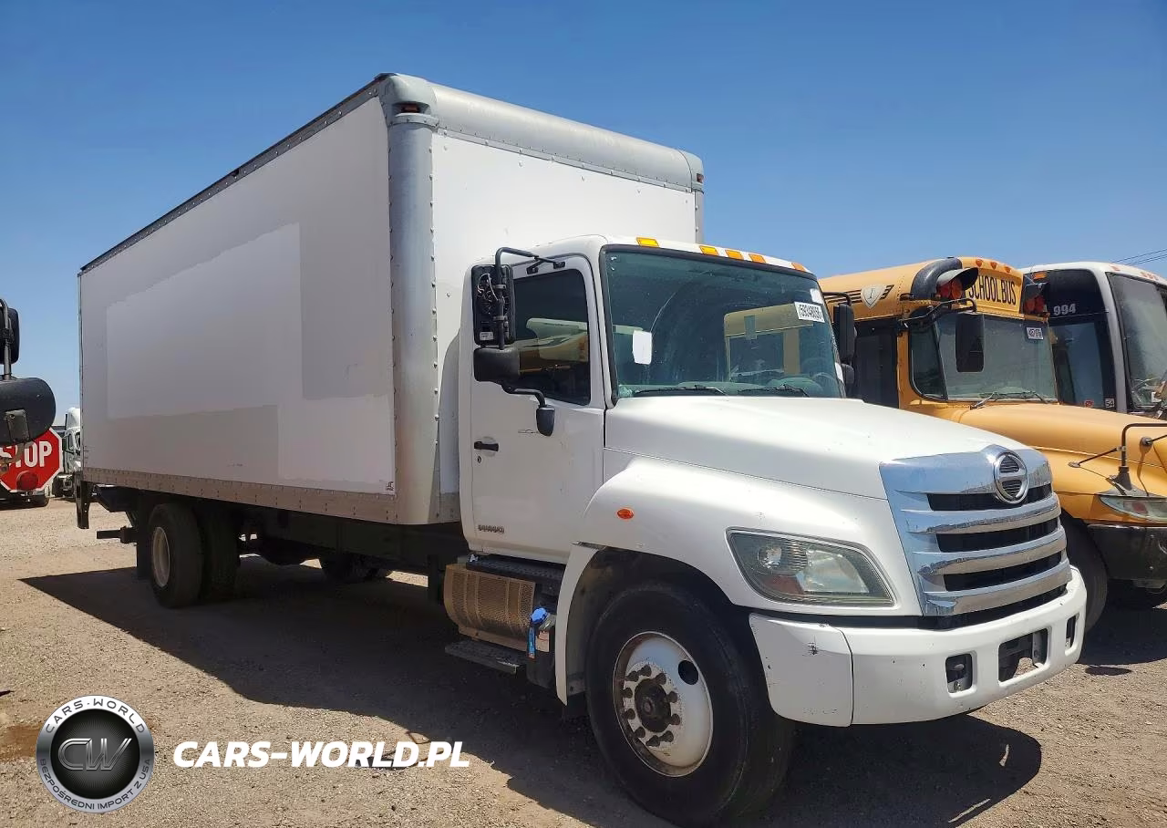 2016 Hino 258-268 Box Truck VIN:5PVNE8JV2G4S55039 - 4