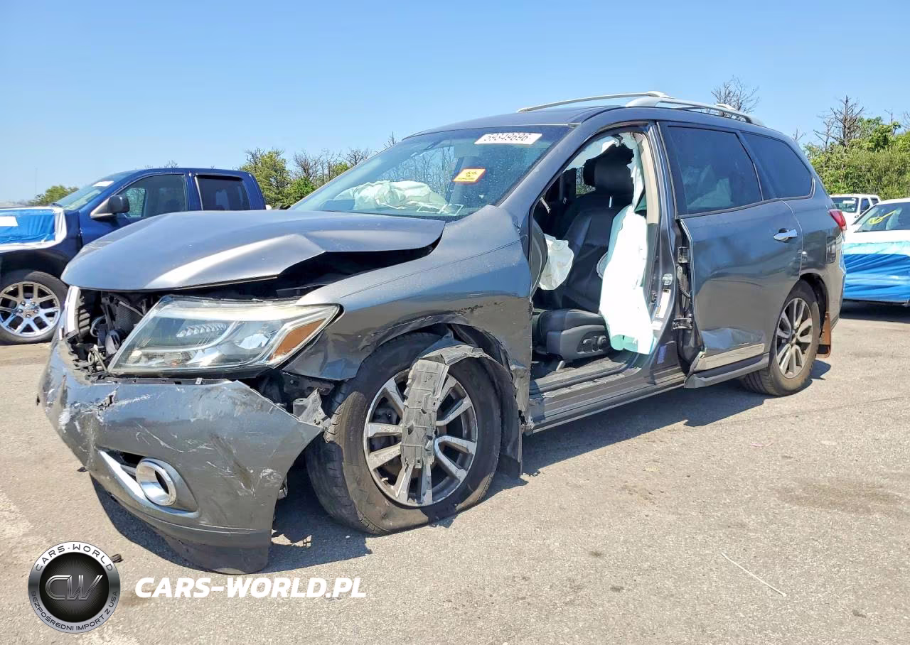 2015 Nissan Pathfinder 4X4 S-Sv- – zdjęcie 1 z 13