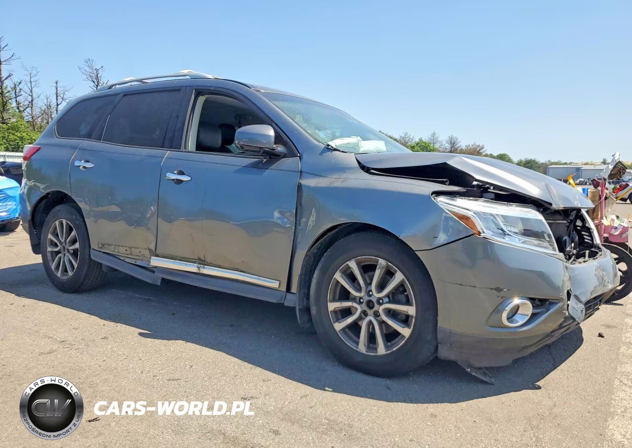 2015 Nissan Pathfinder 4X4 S-Sv- VIN:5N1AR2MM1FC684420 - 4