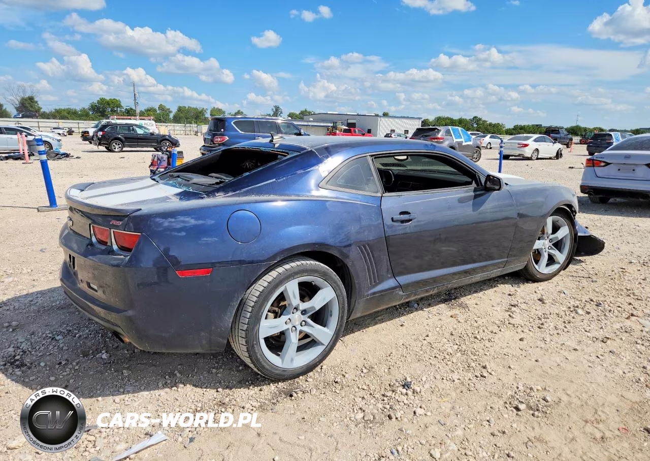 2010 Chevrolet Camaro Lt VIN:2G1FG1EV6A9187387 - 3